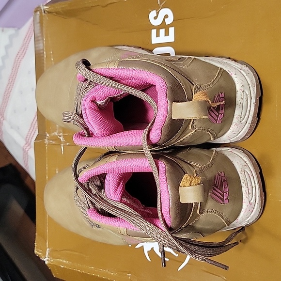 RBX Brown and Pink Women's Athletic Shoes - Picture 3 of 5
